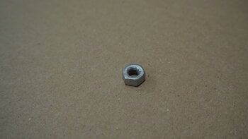 Hex Aluminium Nut M6, Our Item No. 00300622