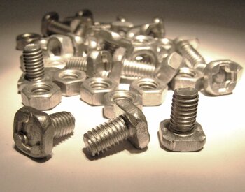 Square Head Nuts & Bolts (Pack Of 20)