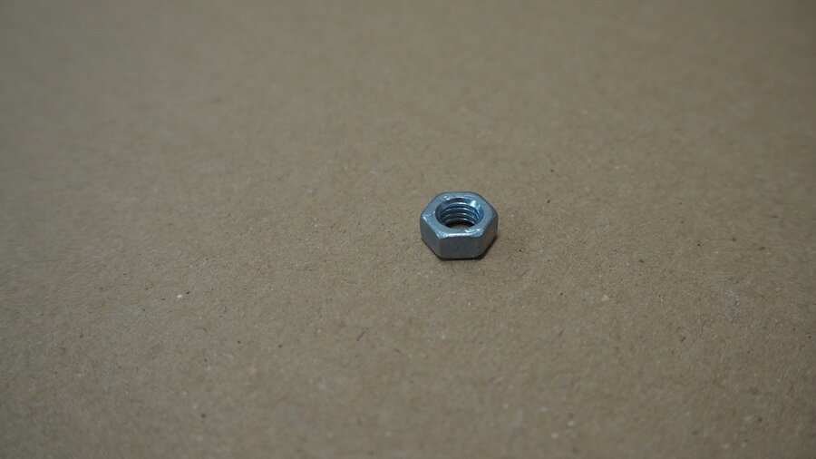 *Hex M6 Nut Stl Bzp 5 mm Thick