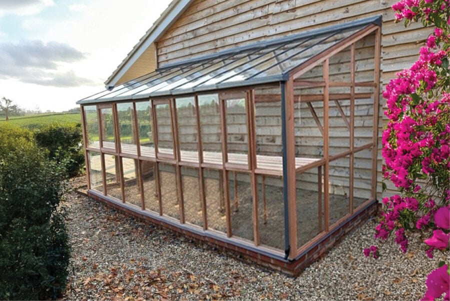 Classic Lean To Six - 9 Panel - Dør Venstre Side