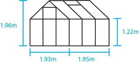 Halls Popular - 3,8 grøn 3 mm delt glas