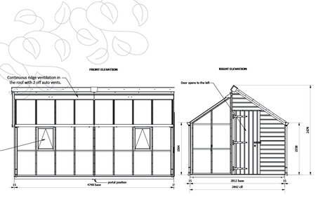 Classic Grow & Store - 8 Panel - Skur Højre