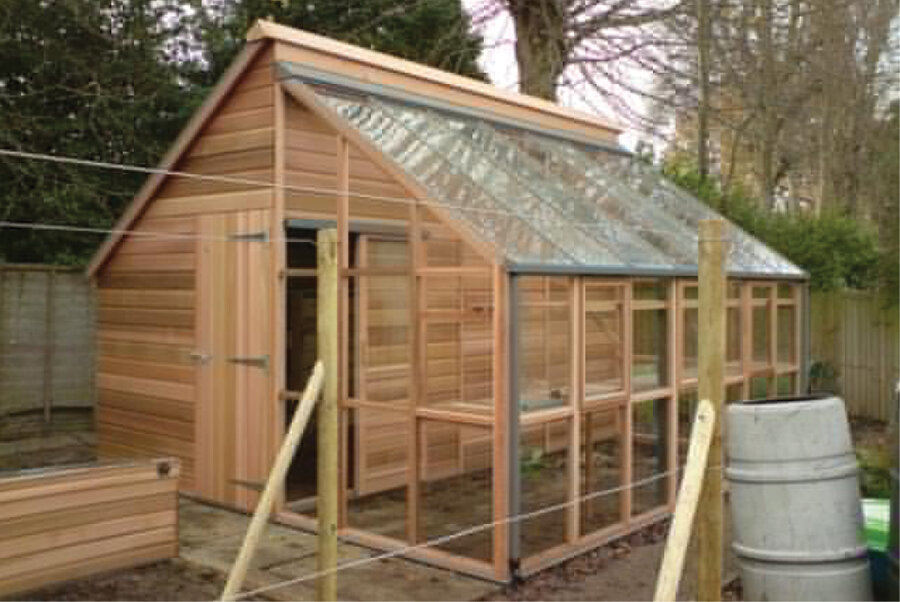 Classic Grand Grow & Store By   7 Panel - Shed Left