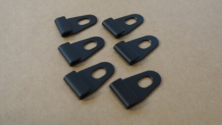 Base Clips - Pack of 6 - Black