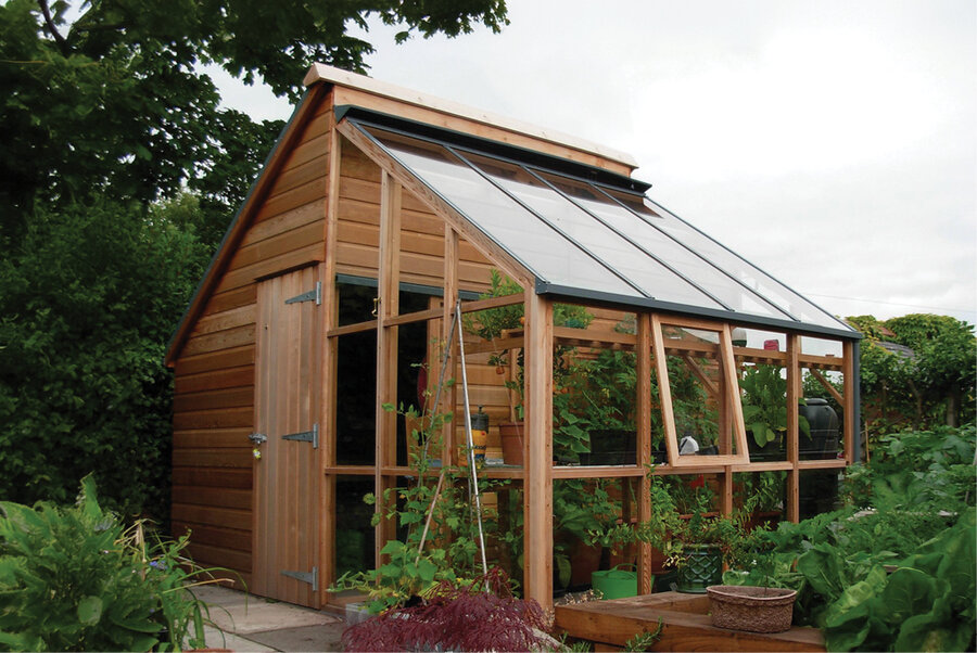 Classic Grand Grow & Store By   4 Panel - Shed Left