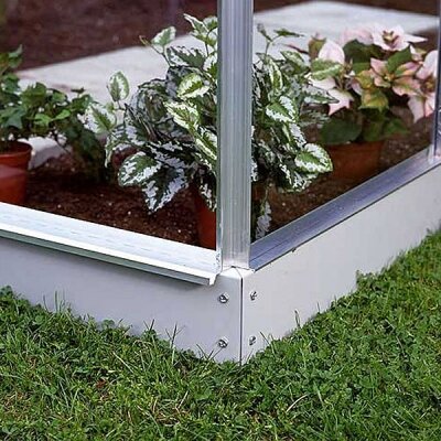 Halls Wall Garden Base Silver