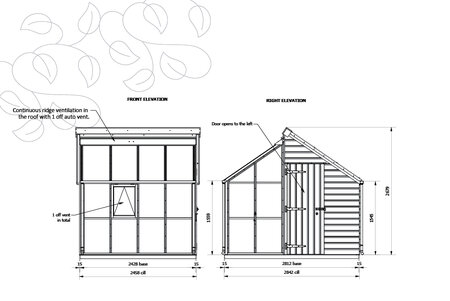 Classic Grow & Store - 4 Panel - Skur Højre