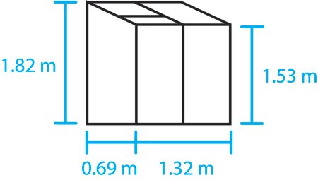 Halls Altan - 0,9 alu 4 mm poly