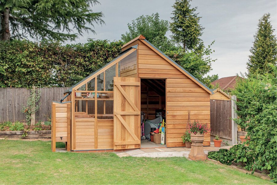 Classic Grand Grow & Store By   3 Panel - Shed Right