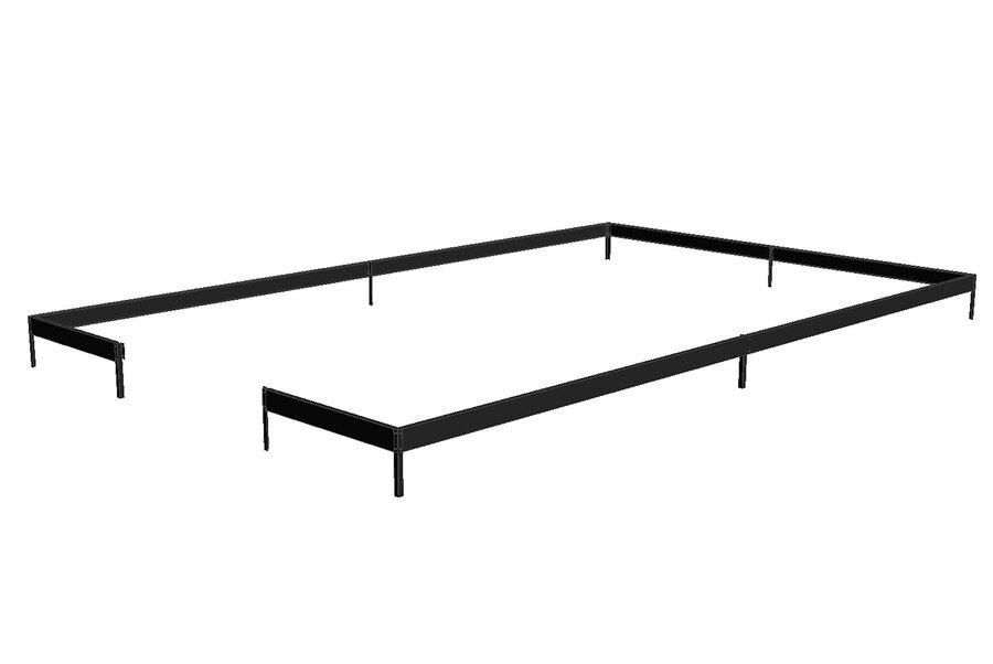 Juliana Gartner Base 12 ft x 19 ft black