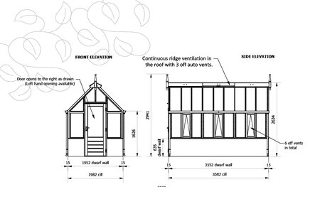 Rhs 'Rosemoor' By   9 Panel - Dwarf Wall