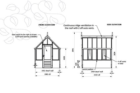 Rhs 'Rosemoor' By   6 Panel - Dwarf Wall