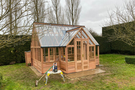 Rhs 'Grand Portico' By 12 Panel - Cedar Base Boards