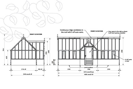 Rhs 'Portico' - 17 Panel - Mur