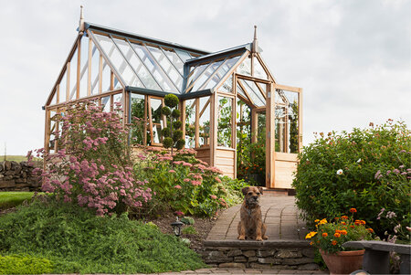 Rhs 'Portico' By 11 Panel - Cedar Base Boards