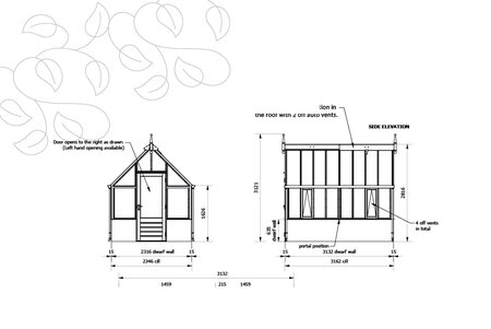 Rhs Hyde Hall - 8 Panel - Mur