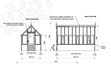 Rhs 'Rosemoor' - 10 Panel - Mur