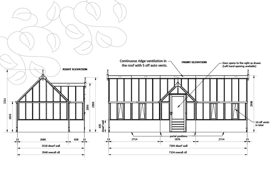 Rhs 'Portico' By 19 Panel - Dwarf Wall