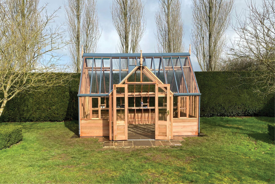 Rhs 'Grand Portico' By 12 Panel - Cedar Base Boards