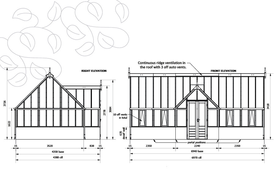 Rhs Grand Portico - 18 Panel - Mur