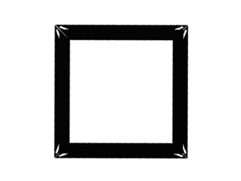 #413 Top Kranz - Schwarz