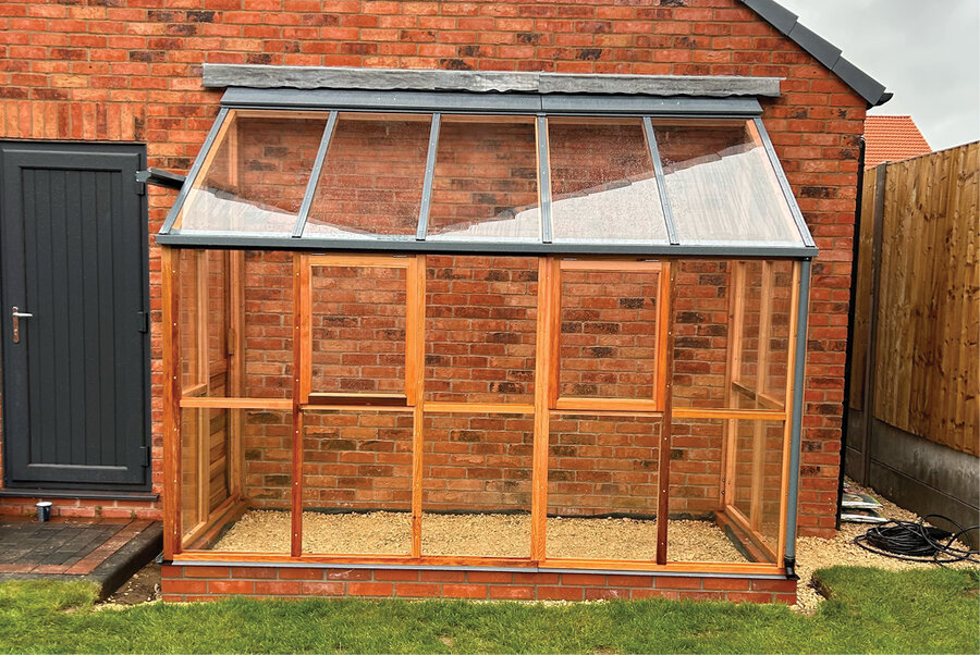 Classic 'Lean-To Baby Four' - 5 Panel - Door End Left