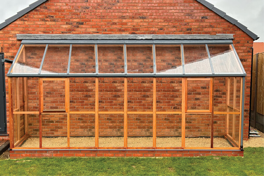 Classic 'Lean-To Baby Four' - 8 Panel - Door End Left