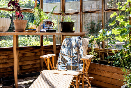 Classic 'Planthouse Ten' By 10 Panel - Cedar Base Boards