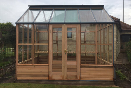 Classic 'Planthouse Ten' By   6 Panel - Cedar Base Boards