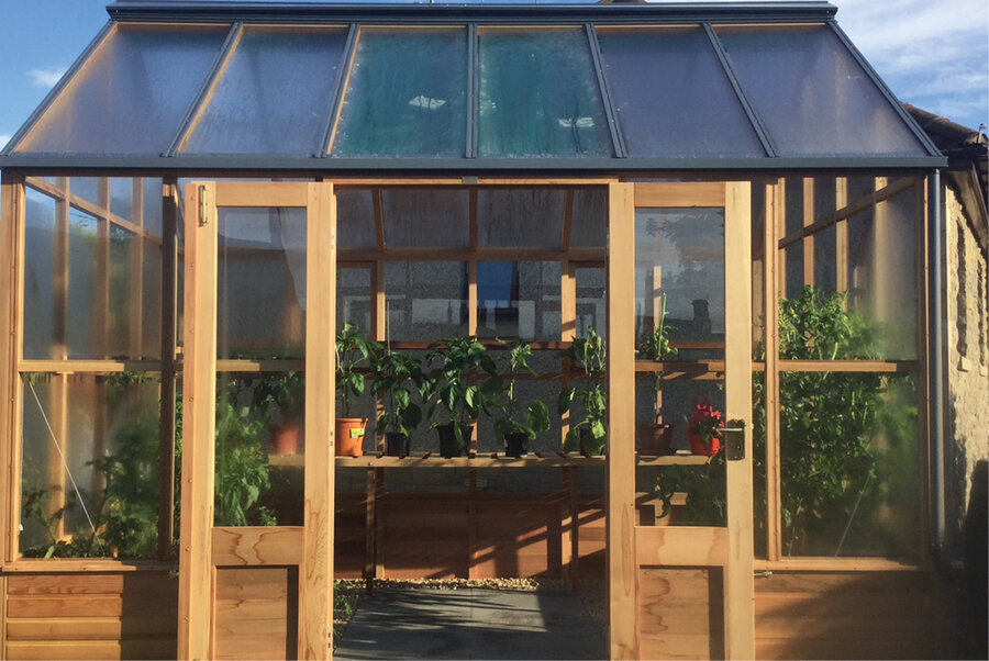 Classic 'Planthouse Eight' - 6 Panel - Cedar base boards