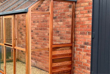 Classic 'Lean-To Baby Four' - 6 Paneel - Tür Recths Seite