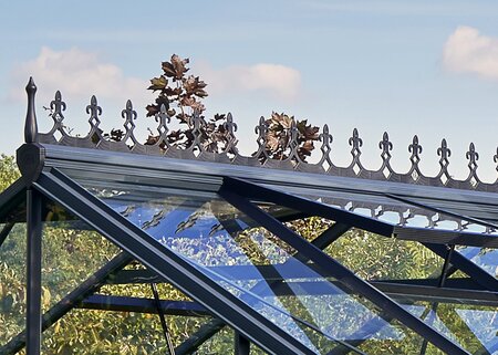 Dachfirstverzierung für Juliana Compact, Premium, Orangeri, Jubii 60 und Gartner