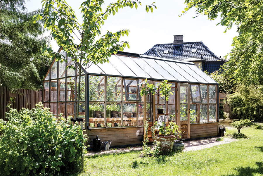 Classic 'Planthouse Ten' By 10 Panel - Cedar Base Boards