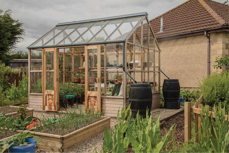 Classic 'Planthouse Ten' By   6 Panel - Cedar Base Boards