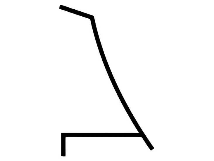#M2465 Montageliste - 2465 mm - til 3 mm hærdet glas