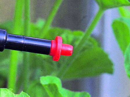 Vanlet rød prop for dryppind