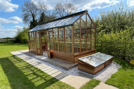 Classic 'Planthouse Eight' - 10 Panel - Cedar base boards