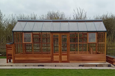 Classic 'Planthouse Eight' - 10 Panel - Cedar base boards