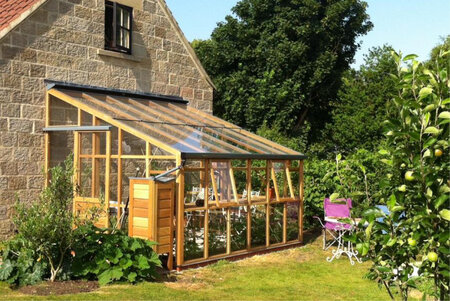 Classic 'Lean-To Ten' - 6 Panel - Dør Venstre Side
