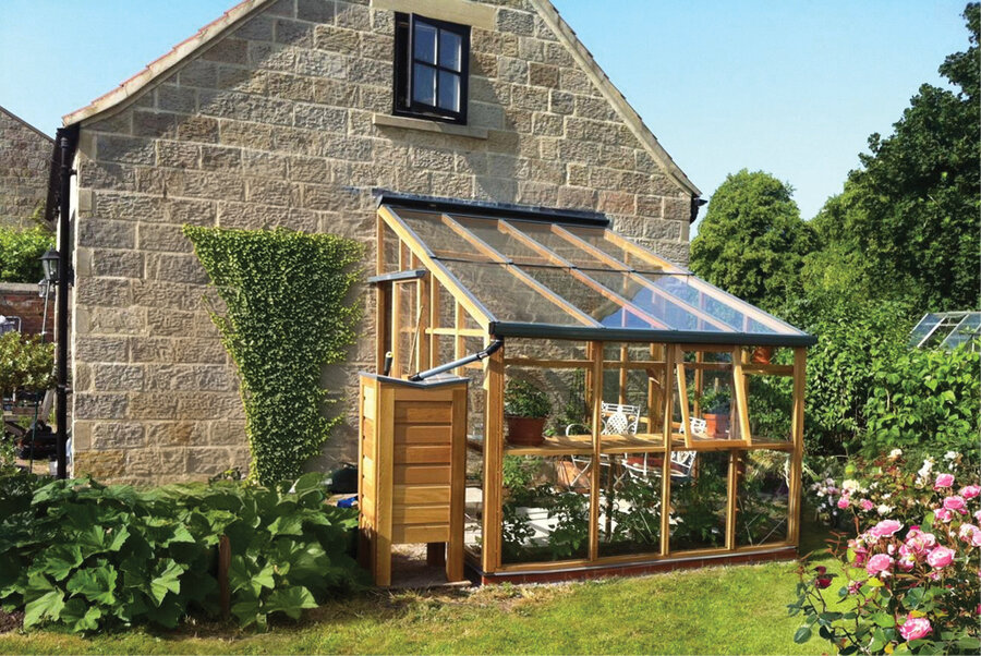 Classic 'Lean-To Ten' By   4 Panel - Door End Left