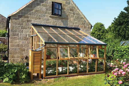 Classic 'Lean-To Ten' - 6 Panel - Dør Venstre Side