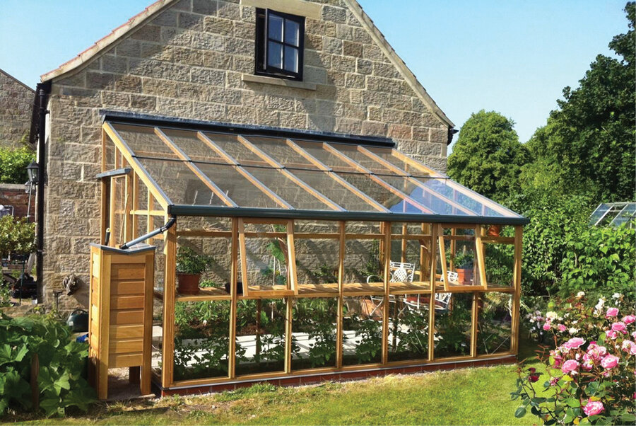 Classic 'Lean-To Ten' By   7 Panel - Door End Left