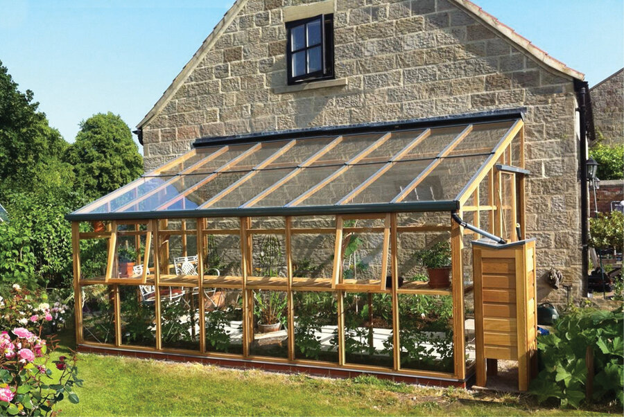 Classic 'Lean-To Ten' By   8 Panel - Door End Right