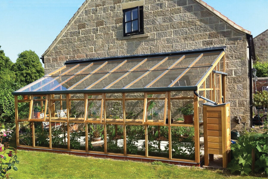 Classic 'Lean-To Ten' By   9 Panel - Door End Right