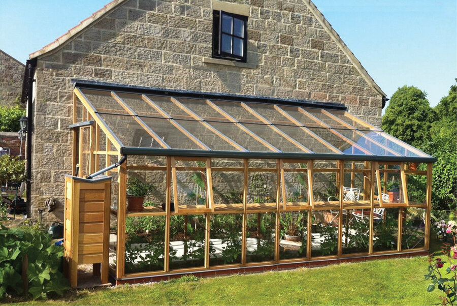 Classic 'Lean-To Ten' - 9 Paneel - Tür Left Seite