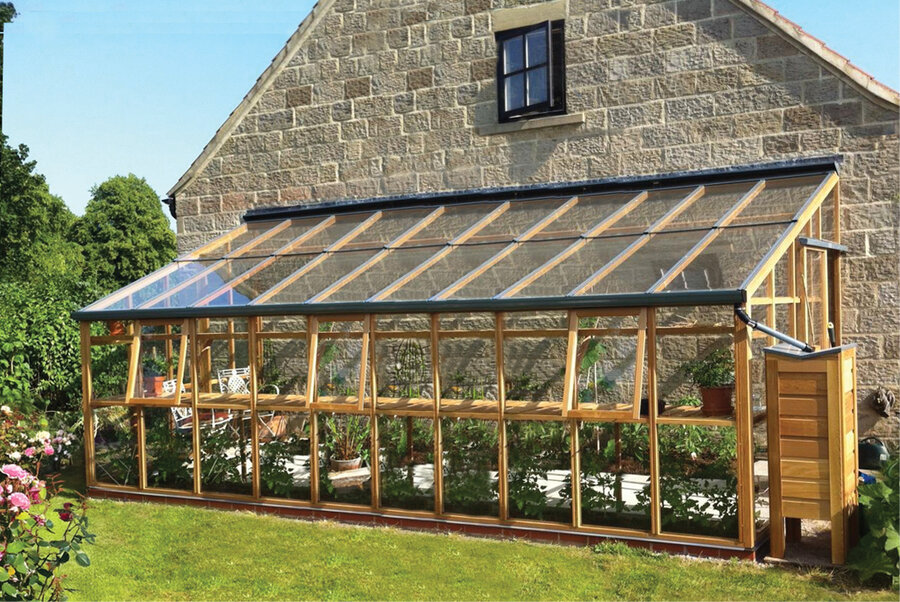 Classic 'Lean-To Ten' By 10 Panel - Door End Right