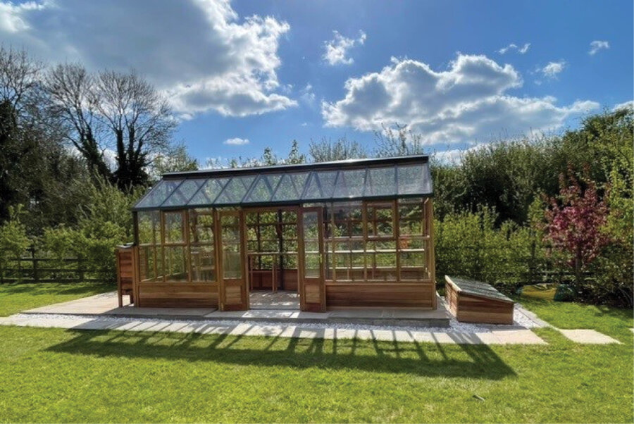 Classic 'Planthouse Eight' - 10 Panel - Cedar base boards