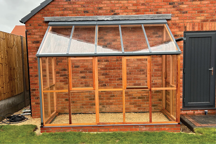 Classic 'Lean-To Baby Four' - 5 Panel - Door End Right