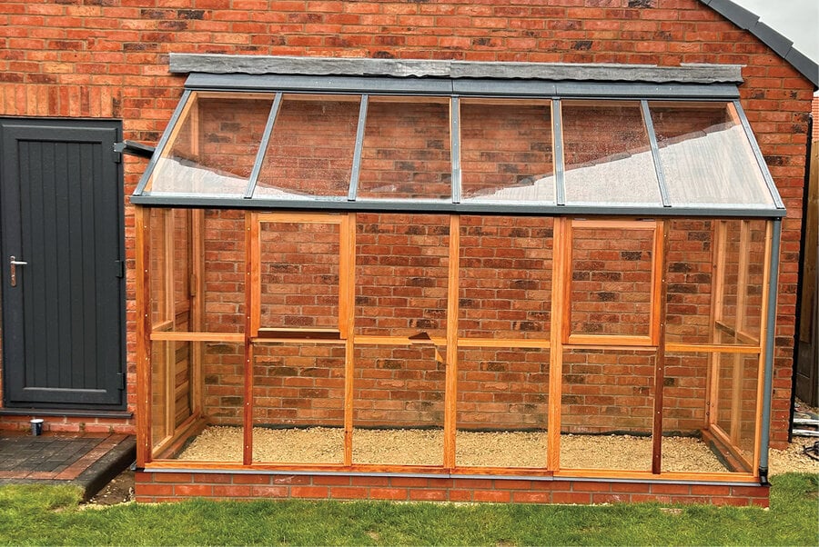 Classic 'Lean-To Baby Four' - 6 Panel - Door End Left