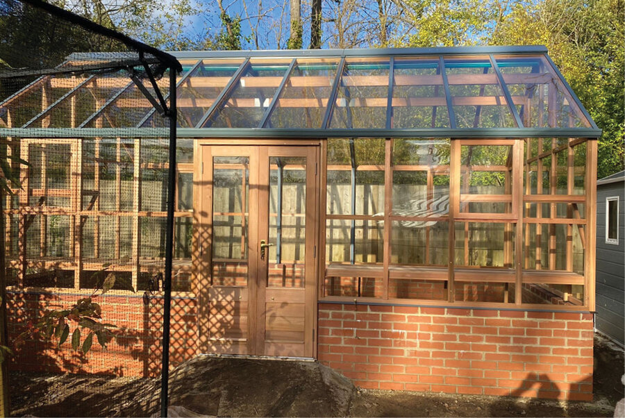 Classic 'Planthouse Twelve' By 10 Panel - Low Wall